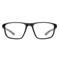 Dashiell - Rectangle Black-Gray Glasses for Men