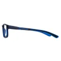 Ronan - Rectangle Blue Glasses for Men