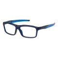 Jasper - Rectangle Blue Glasses for Men