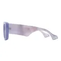 Callista - Square Purple Glasses for Women