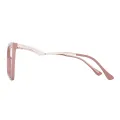 Hope - Square Brown Glasses for Women