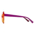 Fiora - Cat-eye Purple-Orange Glasses for Women