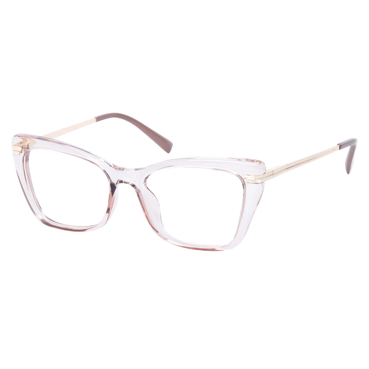 Azura - Cat-eye Translucent Glasses for Women