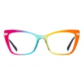 Azura - Cat-eye Multicolor Glasses for Women