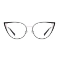 Andreina - Cat-eye Black Glasses for Women