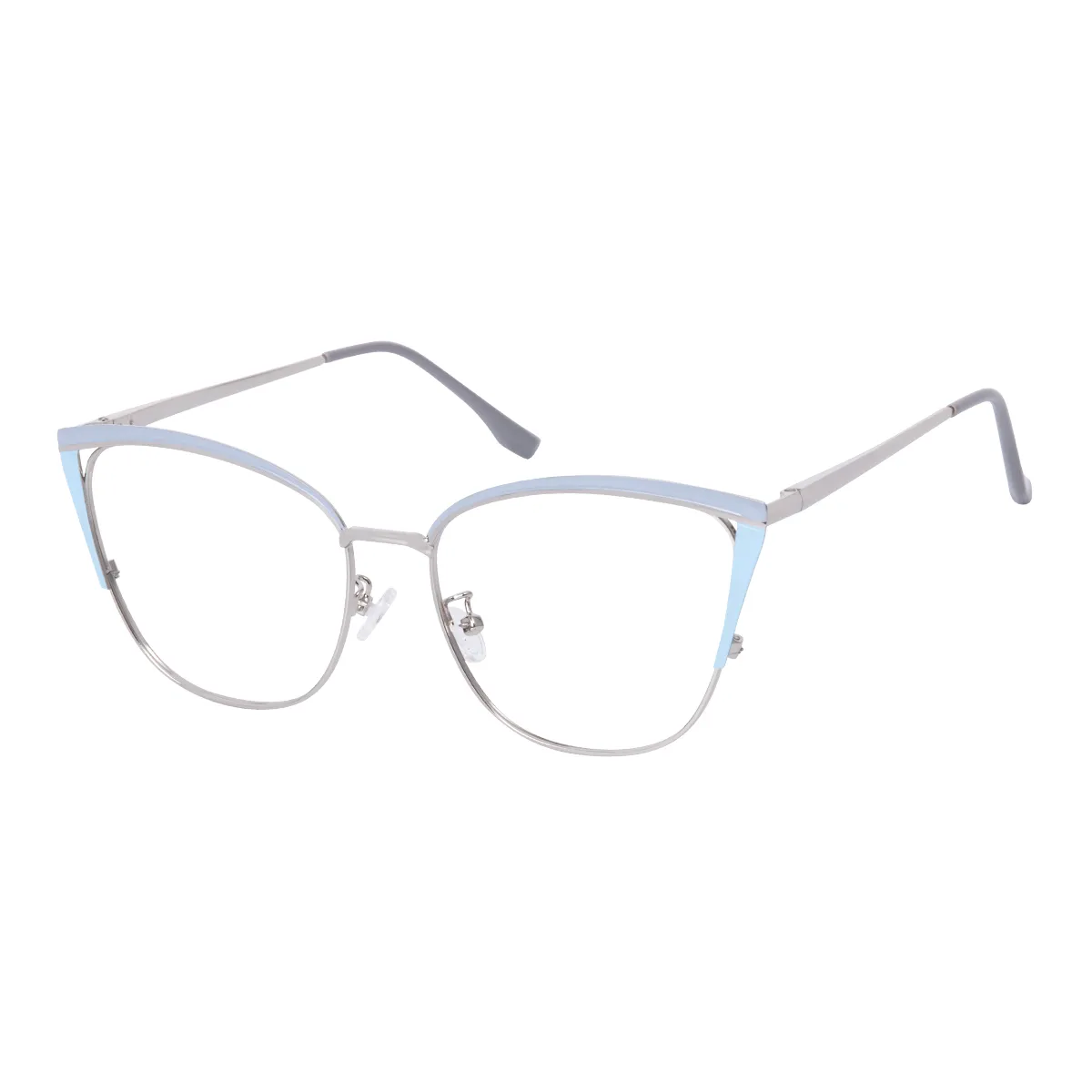 Isabeau - Cat-eye Blue Glasses for Women