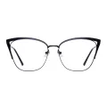 Isabeau - Cat-eye Black Glasses for Women