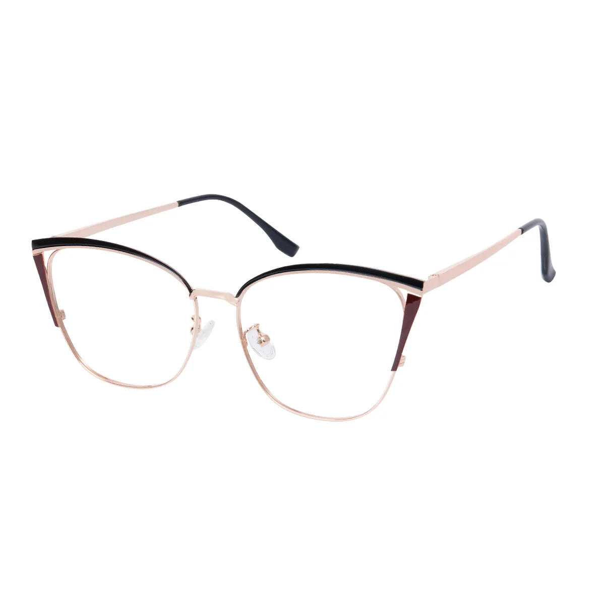 Isabeau - Cat-eye Black Glasses for Women