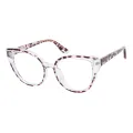 Aislinn - Cat-eye Light Tortoiseshell Glasses for Women