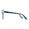 Aislinn - Cat-eye Blue Tortoiseshell Glasses for Women