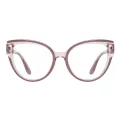 Aislinn - Cat-eye Pink Glasses for Women