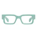 Bree - Rectangle Green Glasses for Women