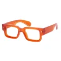 Bree - Rectangle Brown Glasses for Women