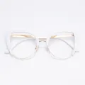 Dianna - Cat-eye White Glasses for Women
