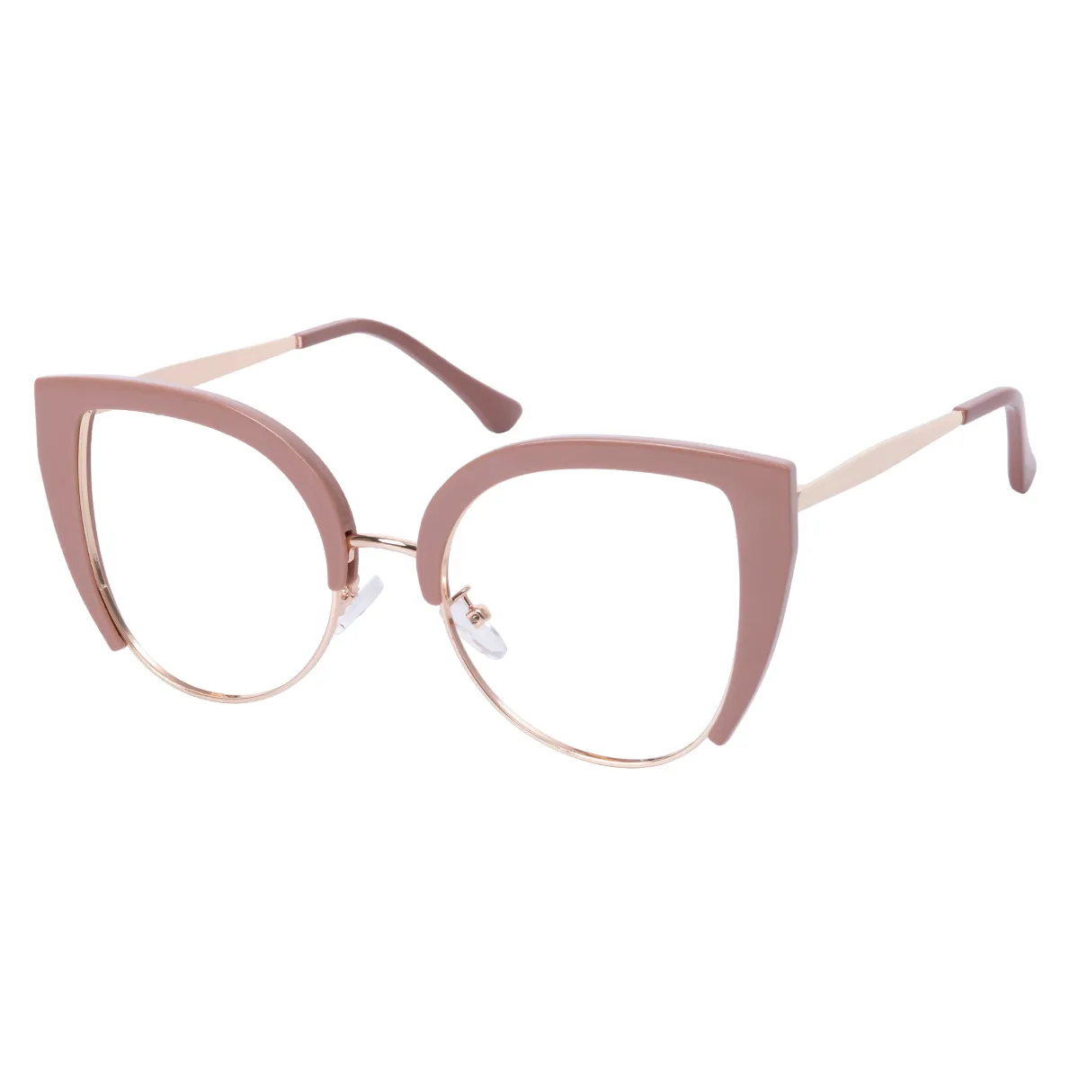 Dianna - Cat-eye Brown Glasses for Women