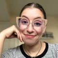 Dianna - Cat-eye Brown Glasses for Women