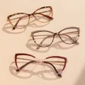 Dory - Cat-eye Pink-Gold Glasses for Women