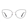 Reeve - Cat-eye Black Glasses for Women