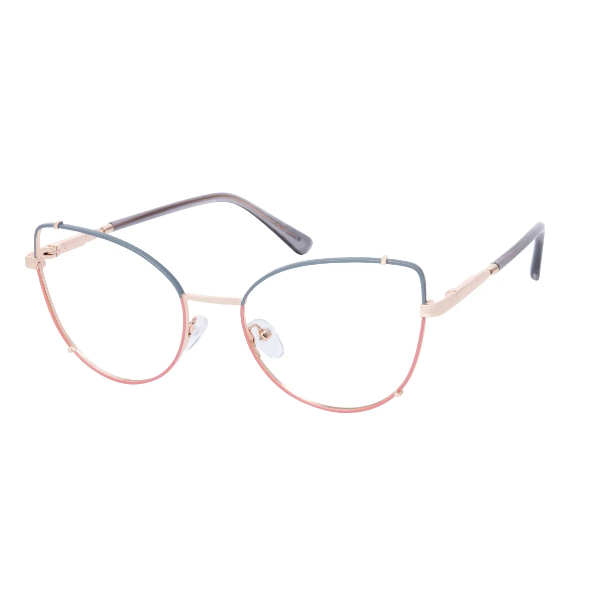 Reeve - Cat-eye Pink Glasses for Women