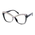 Freya - Cat-eye Black Glasses for Women