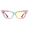 Vespera - Cat-eye Multicolor Glasses for Women