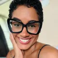 Matana - Cat-eye Black Glasses for Women