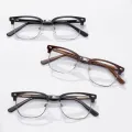 Nathan - Browline Pattern Glasses for Men & Women