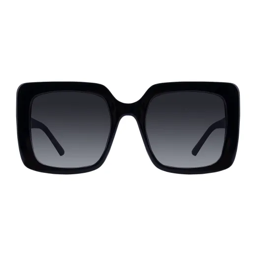 Machael - Square Black Sunglasses for Men & Women