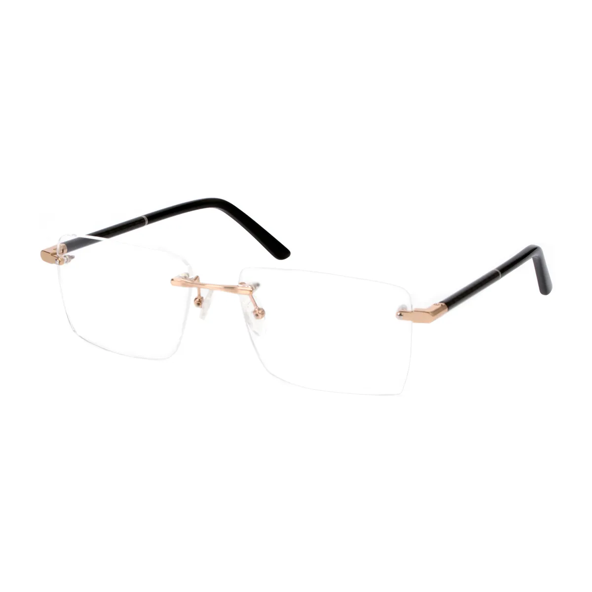 Humphry - Rectangle Black Glasses for Men