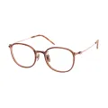 Salem - Square Brown Glasses for Men & Women