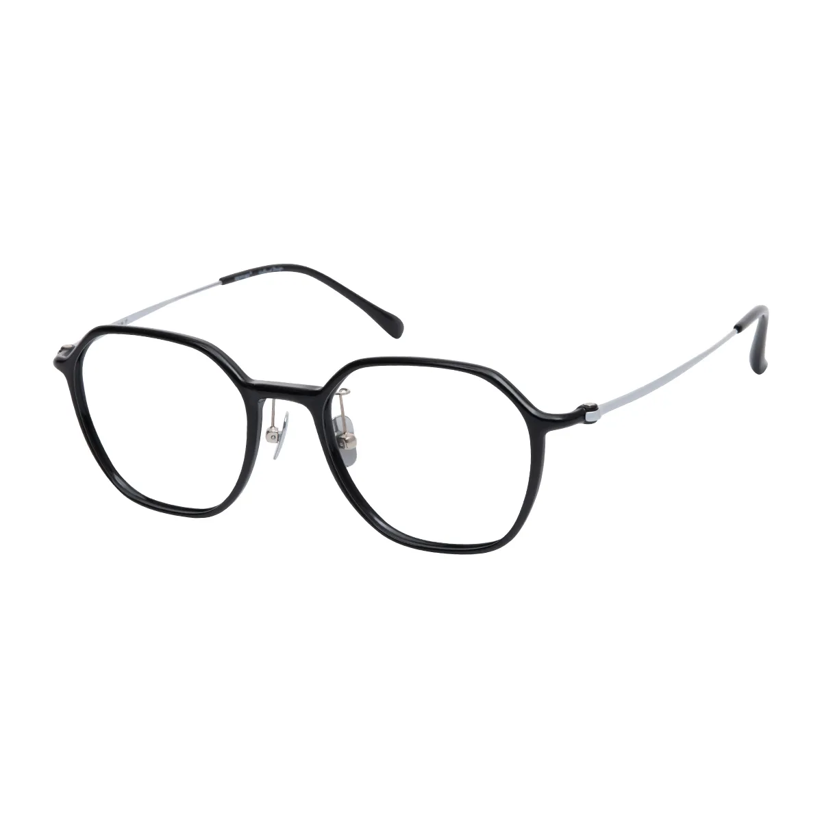 Mlair - Square Black Glasses for Men & Women
