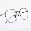 Mlair - Square Gray Glasses for Men & Women
