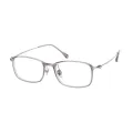 Lennon - Rectangle Gray Glasses for Men & Women