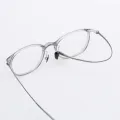 Sloane - Rectangle Gray Glasses for Men & Women