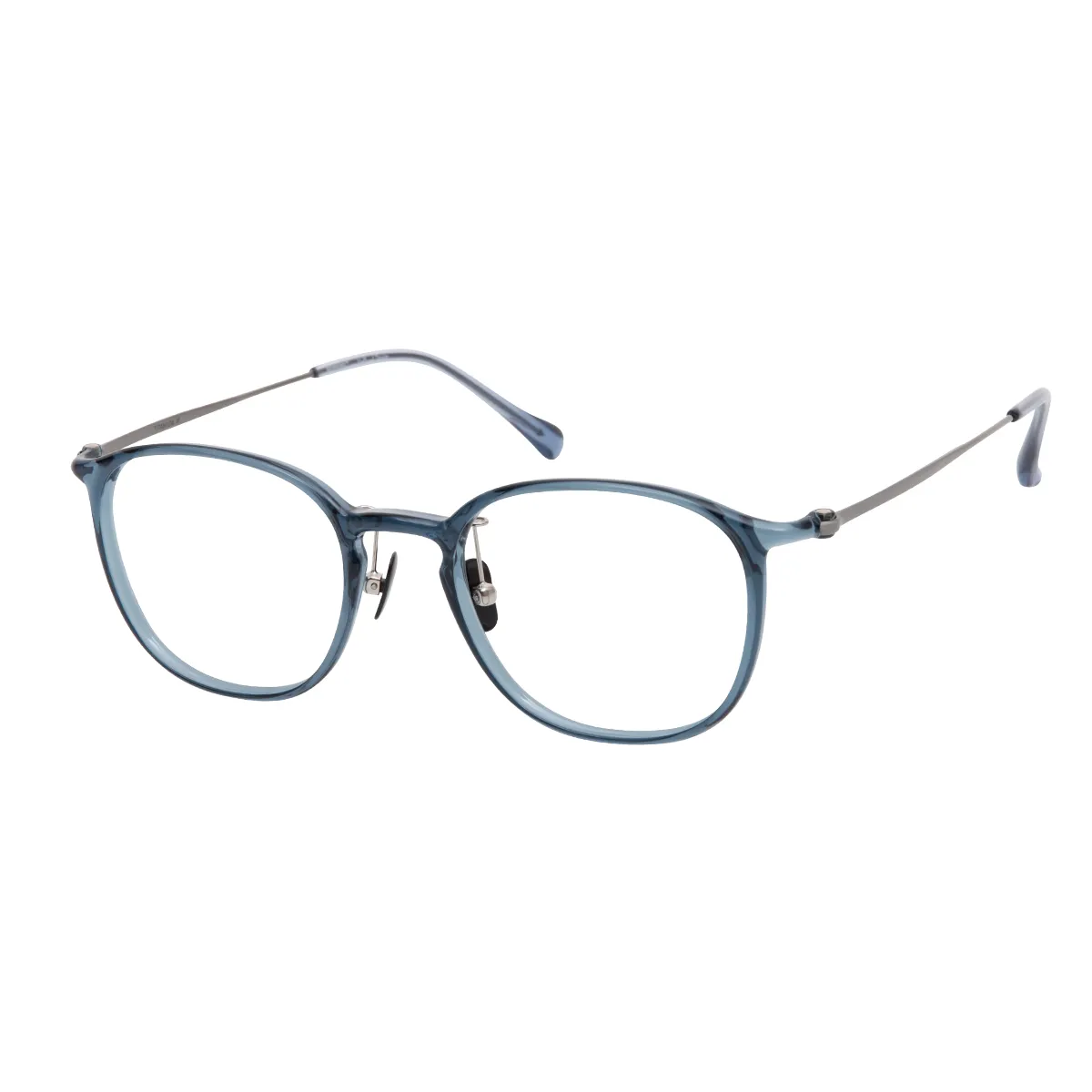 Sloane - Rectangle Blue Glasses for Men & Women