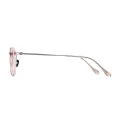 Hasey - Rectangle Pink Glasses for Men & Women