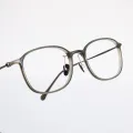 Hasey - Rectangle Green Glasses for Men & Women