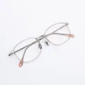 Hasey - Rectangle Light Orange Glasses for Men & Women