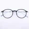 Micah - Round Black Glasses for Men & Women