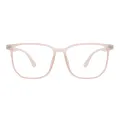 Vega - Square Pink Glasses for Men & Women