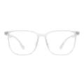 Vega - Square Translucent Glasses for Men & Women