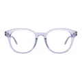 Averil - Square Grey Glasses for Men & Women