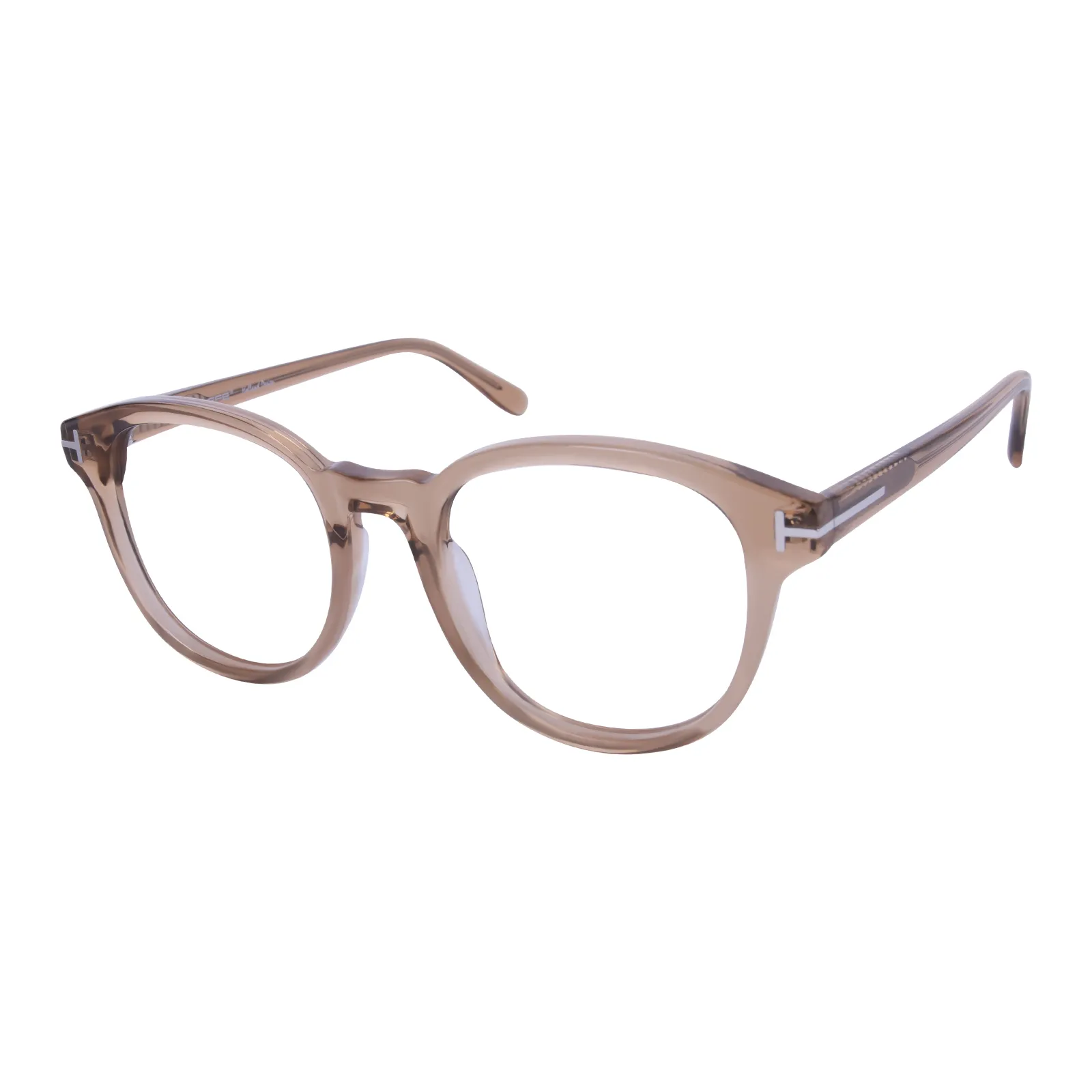 Averil - Square Brown Glasses for Men & Women