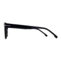 Phyllis - Square Black Glasses for Women