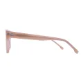Phyllis - Square Bright brown Glasses for Women