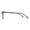 Lionel - Rectangle Grey Glasses for Women