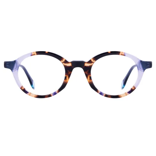 Suzan - Round Tortoiseshell Glasses for Men & Women