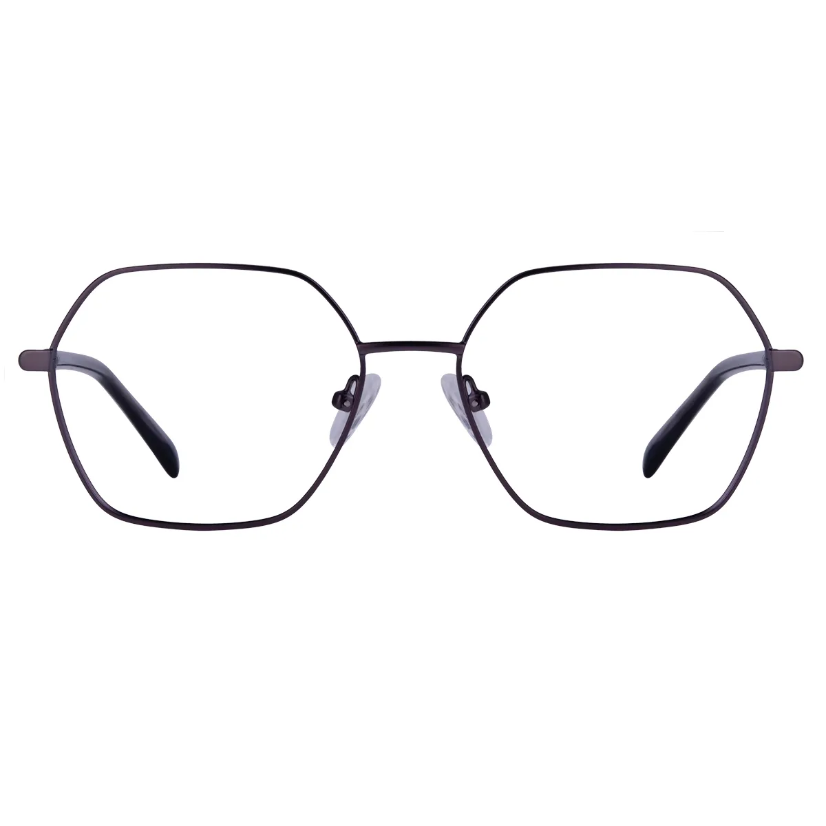Sini - Geometric Bright-gun Glasses for Men & Women