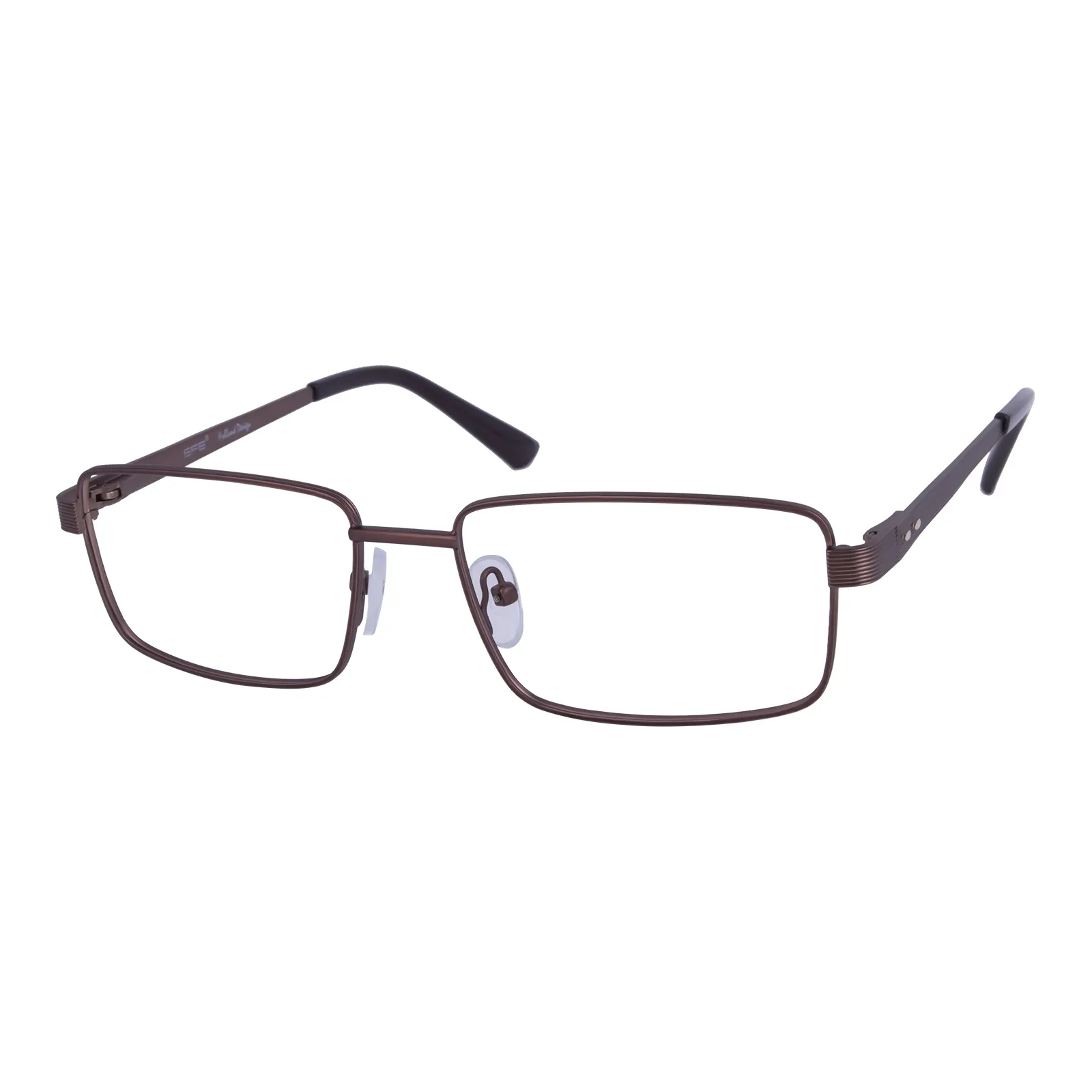 Mason - Square Brown Glasses for Men