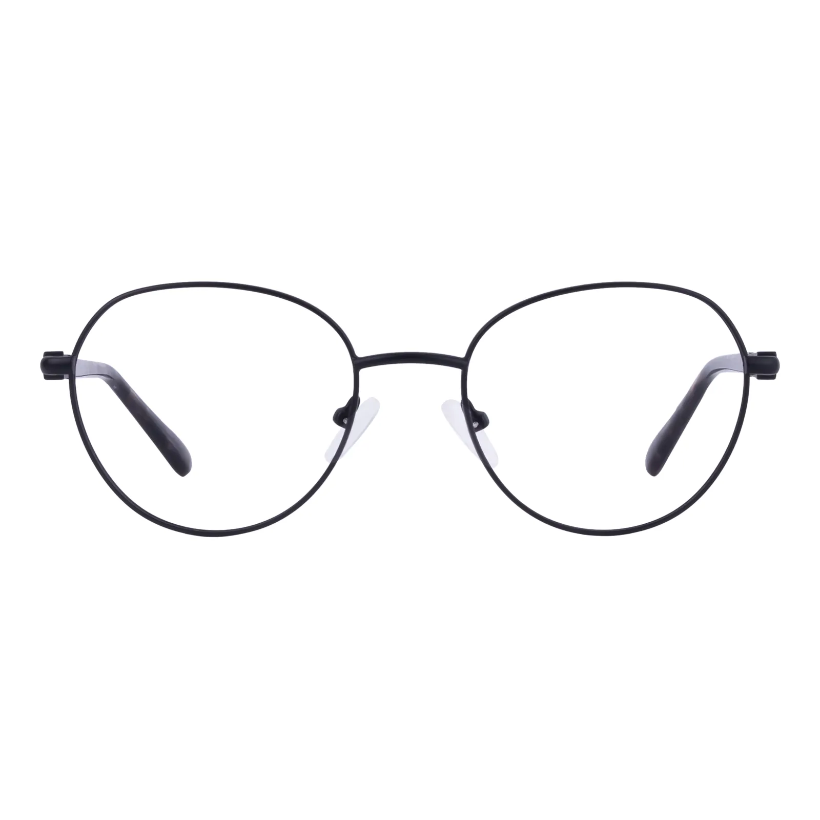 Liam - Round Black Glasses for Women